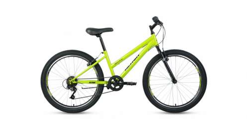 Подростковый горный (MTB) велосипед MTB HT 24 low зеленый/черный 14” рама
