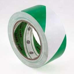 Циркон Клейкая лента для напольной разметки, бело-зеленая