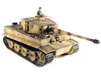 Радиоуправляемый танк Taigen German Tiger 1 1:16 (поздняя версия, металл) 2.4G (пневмо)  -