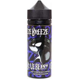 Жидкость для электронных сигарет Freeze Breeze Blueberry ICE, (0 мг), 120 мл