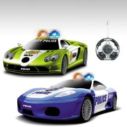 Радиоуправляемый конструктор - автомобили Mclaren и Ferrari Полиция -