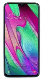 Смартфон Samsung A405 Galaxy A40 (2019) Duos (white) 64Gb