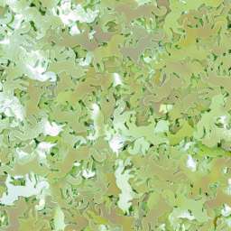 Добавка для слаймов - Посыпка голографическая 15 г - Единороги зеленые