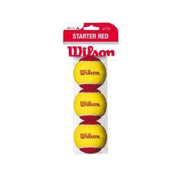 Мяч теннисный Wilson Starter Red арт.WRT137001 желто-красный