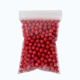 Крупные Пенопластовые шарики для слаймов (упак. 8x11 см, Красные)