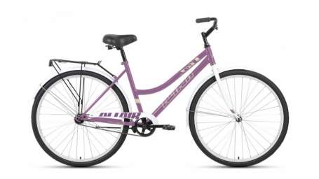 Городской велосипед ALTAIR City low 28 фиолетовый/бежевый 19” рама (2020)