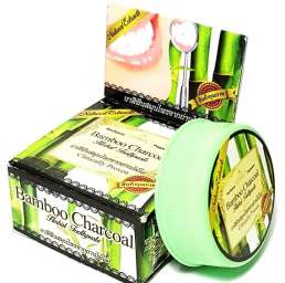Зуб.паста Отбеливающая «Бамбуковый уголь» 
ROСHJANA (Rochjana Bamboo Charcoal Herbal Thothpaste)