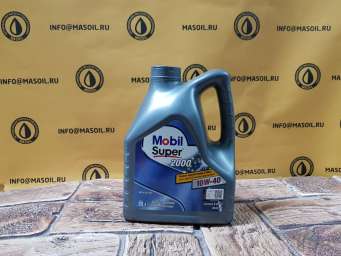 Моторное масло Мobil Super 2000  X1 10W40 4л.