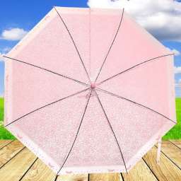 Зонт женский полуавтомат “Амулет” цвет микс, 8 спиц, d-110см, длина в слож. виде 72см