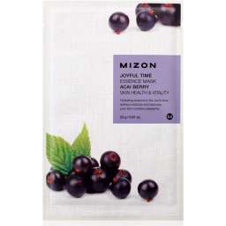 Тканевая маска для лица с экстрактом ягод асаи (Joyful time essence mask acai berry) Mizon | Мизон 2