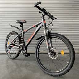Велосипед HM 800 24 радиус Серо-оранжевый