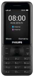 Телефон Philips E181 (black)