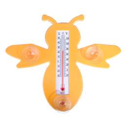 INBLOOM Термометр оконный “Наша Пчела” 23x20см, для крепления на стекло, пакет