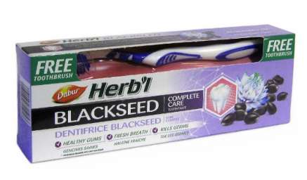 Зубная паста Dabur Herb`l — Black Seed (Черный тмин) 150гр