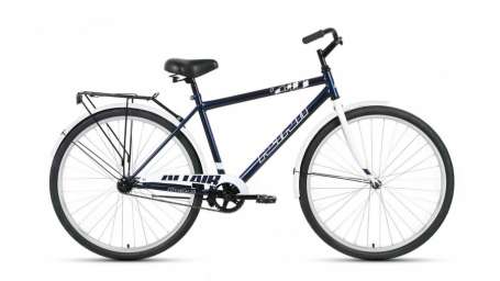 Городской велосипед ALTAIR City high 28 темно-синий/серый 19” рама (2020)
