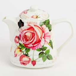 Чайник заварочный 900мл Ф2-007R “Дивная роза”