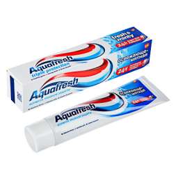 Зубная паста Аквафреш 3+ Освежающе-мятная/мягко-мятная,туба,100мл арт.71010⁄8007800
