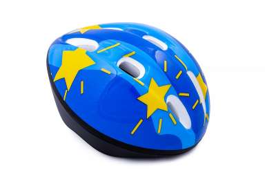 Шлем велосипедный Stels - MV9 ; Цвет: Синий /
Желтый (600064)