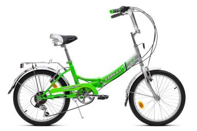 Складной городской велосипед Байкал - 20
(B2007) Цвет: Зеленый