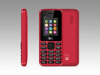 Телефон BQ 1807 Step+ (red)