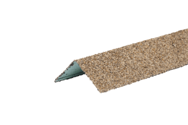Угол внешний металлический Hauberk (Хауберк) ТехноНиколь, цвет песчаный, 50х50х1250 мм