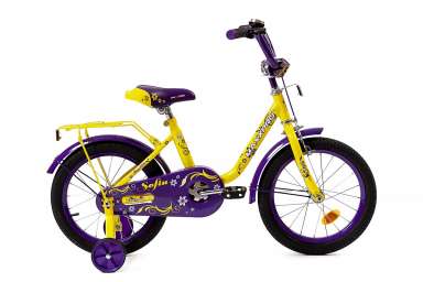 Детский велосипед MaxxPro - Sofia 16 (2019) Цвет: Желтый
/ Фиолетовый (16-4)