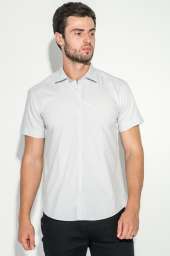 Рубашка мужская потайная застежка 50P2050 (Стальной)