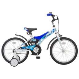 Велосипед детский Stels Jet 18 (2018) рама 10 белый/синий