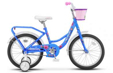 Детский велосипед STELS Flyte Lady 18 Z011 голубой 12” рама (2018)