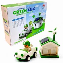 Конструктор на солнечной батарее GREEN LIFE( Дом)