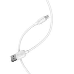 Кабель USB - Micro BOROFONE BX14 LinkJet  (белый) 1м