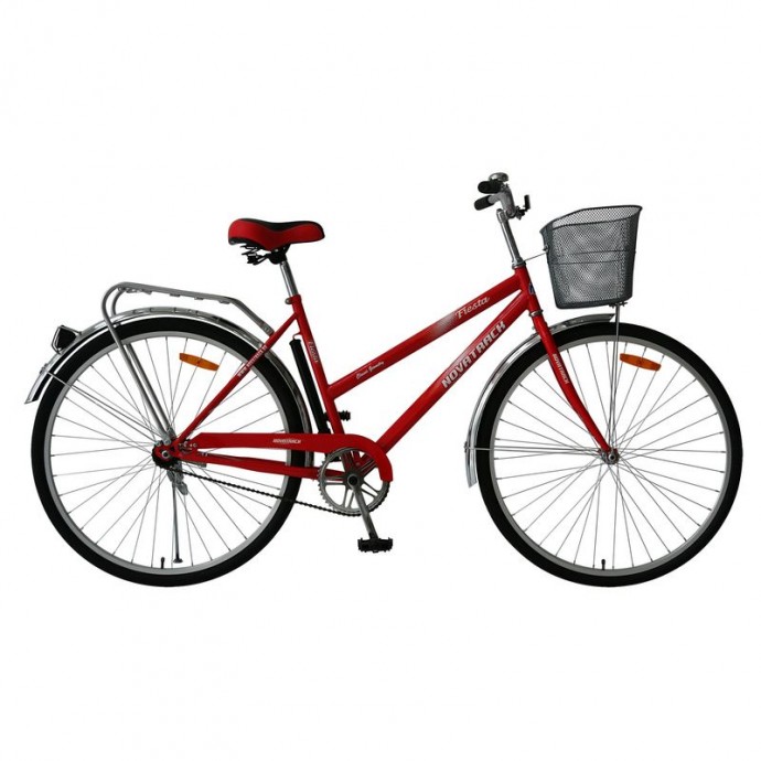 Велосипед дорожный Foxx LADY FIESTA 2-х колесный d - 28 дюймов, двойная нижняя рама, ножной тормоз, 