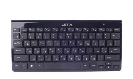 Клавиатура Jet.A SlimLine K9 BT Ультракомпактная Black Bluetooth