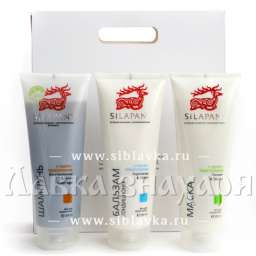 Подарочный набор «SILAPANT» №2 (шампунь + бальзам-кондиционер + маска для волос)