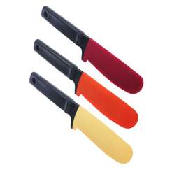 VETTA Лопатка-нож силиконовая 27см, 3 цвета, HS9921