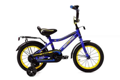 Детский велосипед MaxxPro - Onix 14 (2019) Цвет: Синий
/ Желтый (Матовый) (14-5)