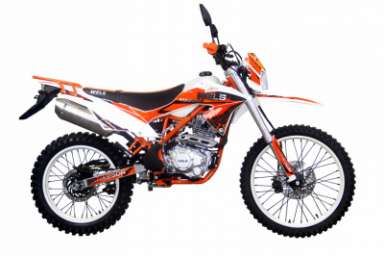 Кроссовый мотоцикл WELS MX250R\H Оранжевый