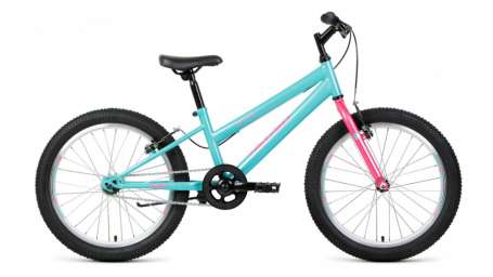 Подростковый горный (MTB) велосипед MTB HT 20 Low мятный/розовый 10.5” рама
