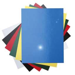 Bulros Обложки глянцевые А4 250г синий 100 шт
