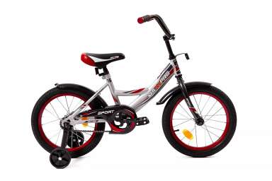 Детский велосипед MaxxPro - Sport 16 (2019) Цвет: Серый
/ Красный (16-4)