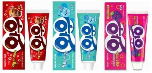 Детская зубная паста Wow Taste Toothpaste Clio