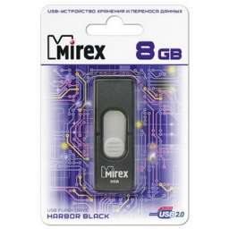 USB карта памяти 8ГБ Mirex Harbor Black (13600-FMUBHB08)