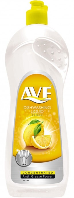 AVE Жидкость для мытья посуды Лимон 750 гр.
