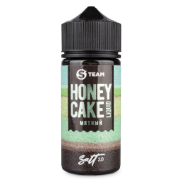 Жидкость для электронных сигарет S Team HONEY-CAKE - Мятный (3мг), 100мл