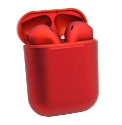 Спортивные наушники Bluetooth TWS InPods 12 (красный перламутровый)