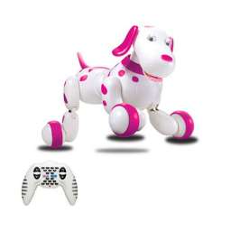 Радиоуправляемая робот-собака HappyCow Smart Dog Pink -  -
