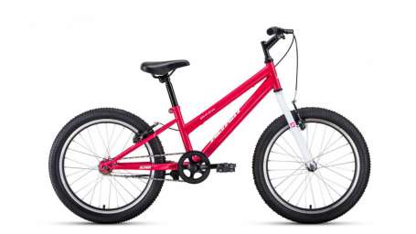 Подростковый горный (MTB) велосипед MTB HT 20 Low розовый/белый 10.5” рама
