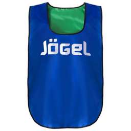 Манишка двухсторонняя Jogel JBIB-2001 детская, синий/зеленый