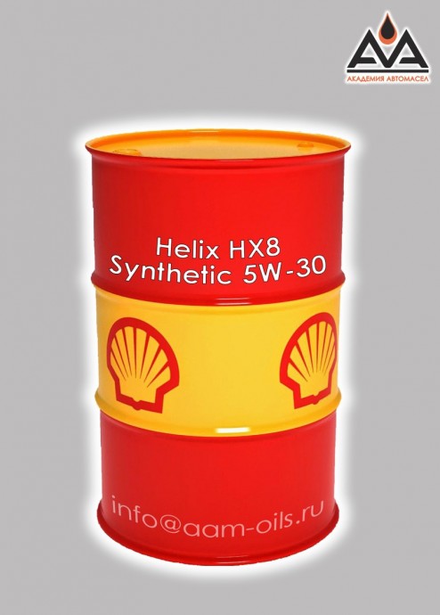 Моторное масло Shell HX-8 5W-30 RUS 209 л