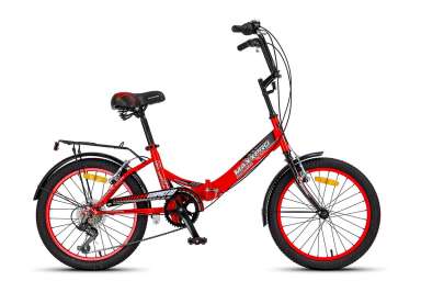 Городской велосипед MaxxPro - Compact 20 (2018) Цвет:
Красный / Черный (X2001-4)